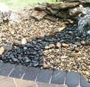 Small Black Mexican Beach Pebbles