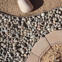 Small Buff Mexican Beach Pebbles
