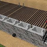 Geogrid Retaining Wall System 4' x 50'