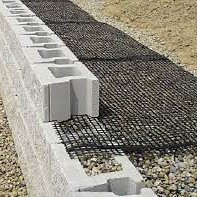 Geogrid Retaining Wall System 4' x 50'