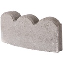 12" Curved Scallop (Pewter)