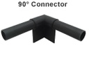 Plastic Landscape Edging 90 Degree Connector