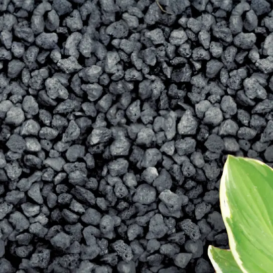 Black Lava Pebbles 3/8"-3/4"