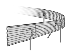 8' Aluminum Bed Edging
