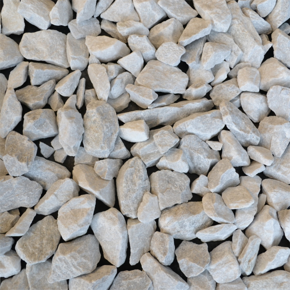 Georgian White Marble Chips (Packaged)