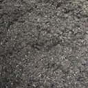 Dyed Black Triple Shredded Bark Hardwood Bulk Mulch (Packaged)