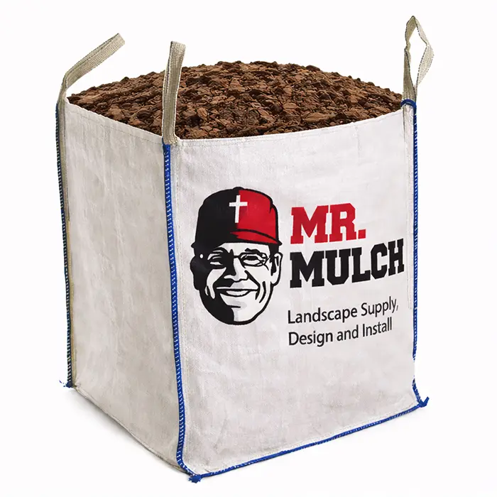 Natural Brown Double Shredded Bark Hardwood Bulk Mulch (Packaged)