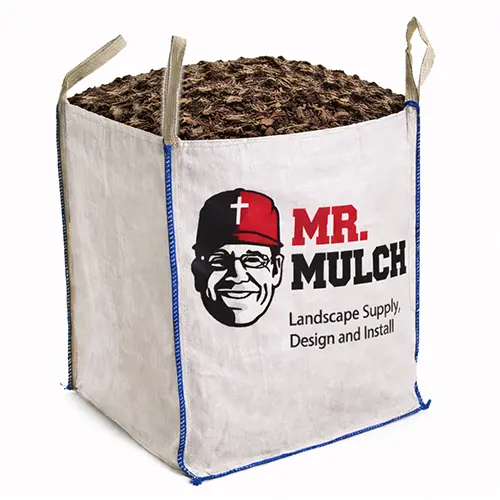 Natural Brown Triple Shredded Bark Hardwood Bulk Mulch (Packaged)