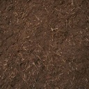 Natural Brown Double Shredded Bark Hardwood Bulk Mulch