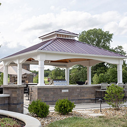 Victoria Vinyl Pavilion 16' x 24' (6-Posts)