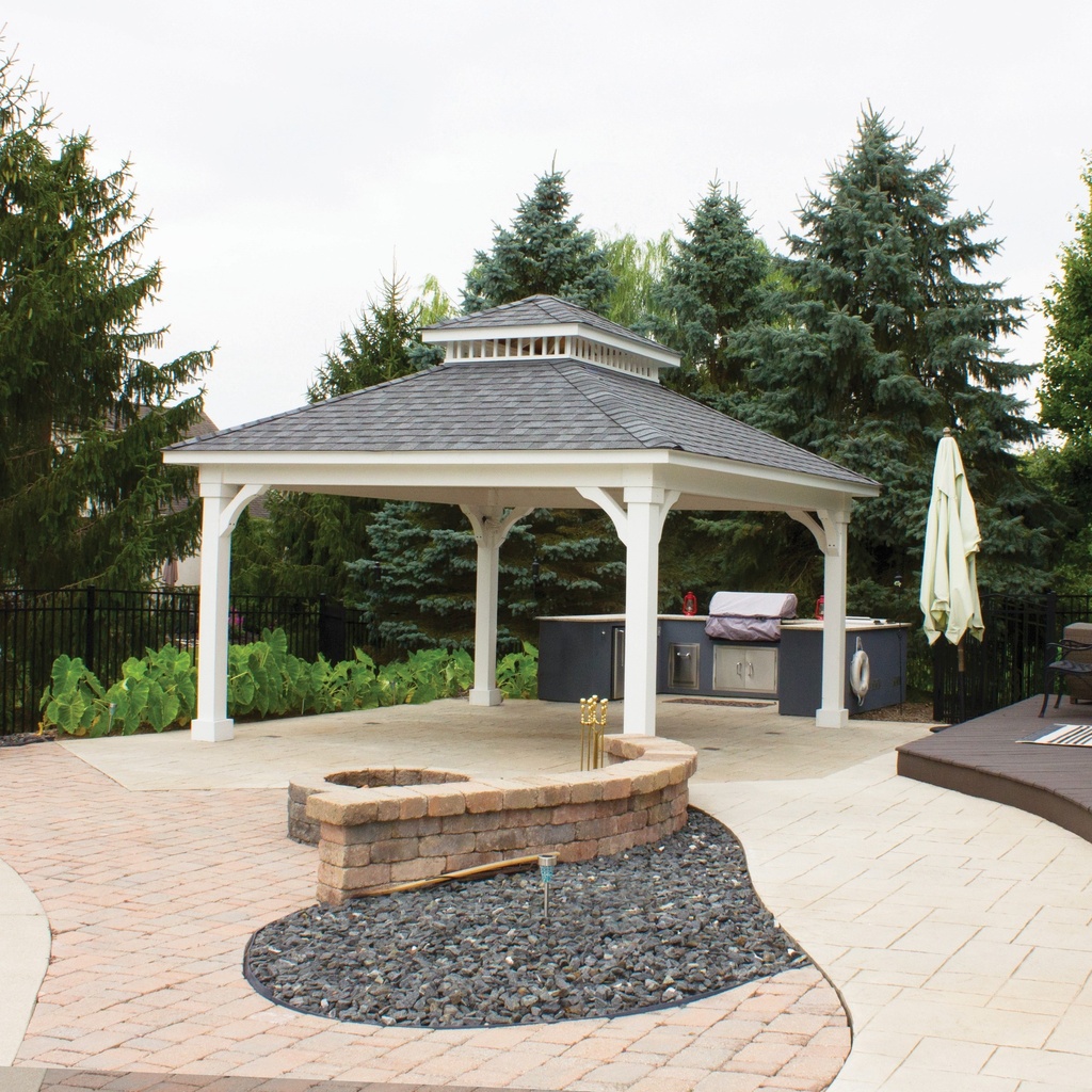 Cascade Wood Pavilion 12' x 16'