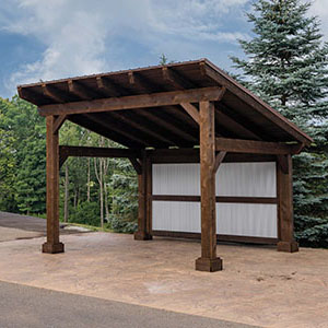 Norwood Timber Pavilion 14' x 14'