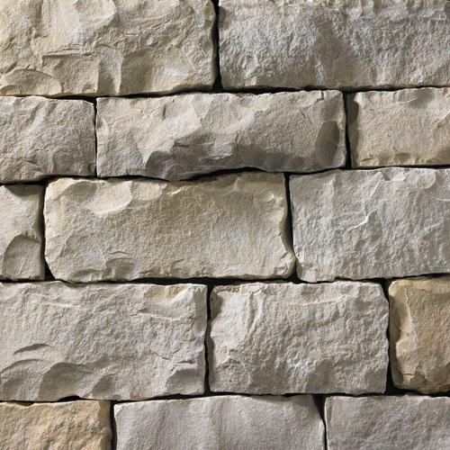 Lannon Buff Handcut Castlestone Veneer Thinstone Corners
