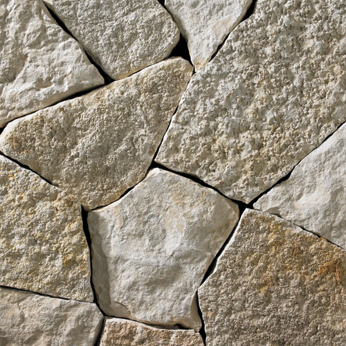 Lannon Buff Webwall Mosiac Veneer Thinstone Flats