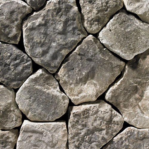 Lisbon Charcoal Boulder Veneer Thinstone Flats