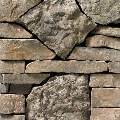 Mossy Mountain Webwall Mosiac Veneer Thinstone Flats