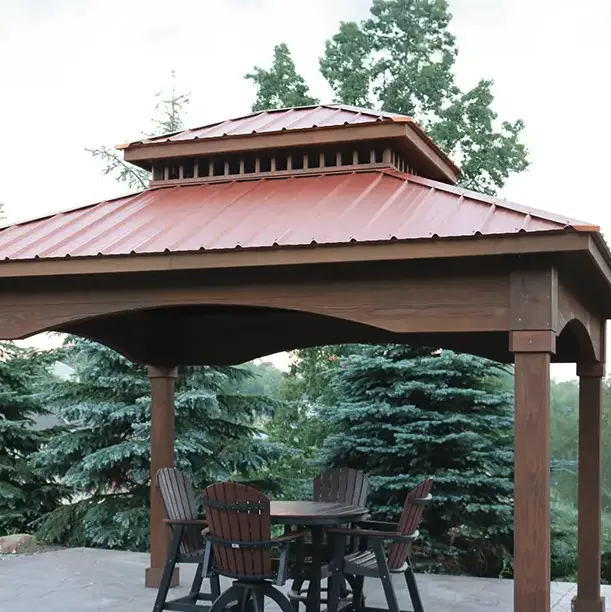 Cascade Wood Pavilion 10' x 10'