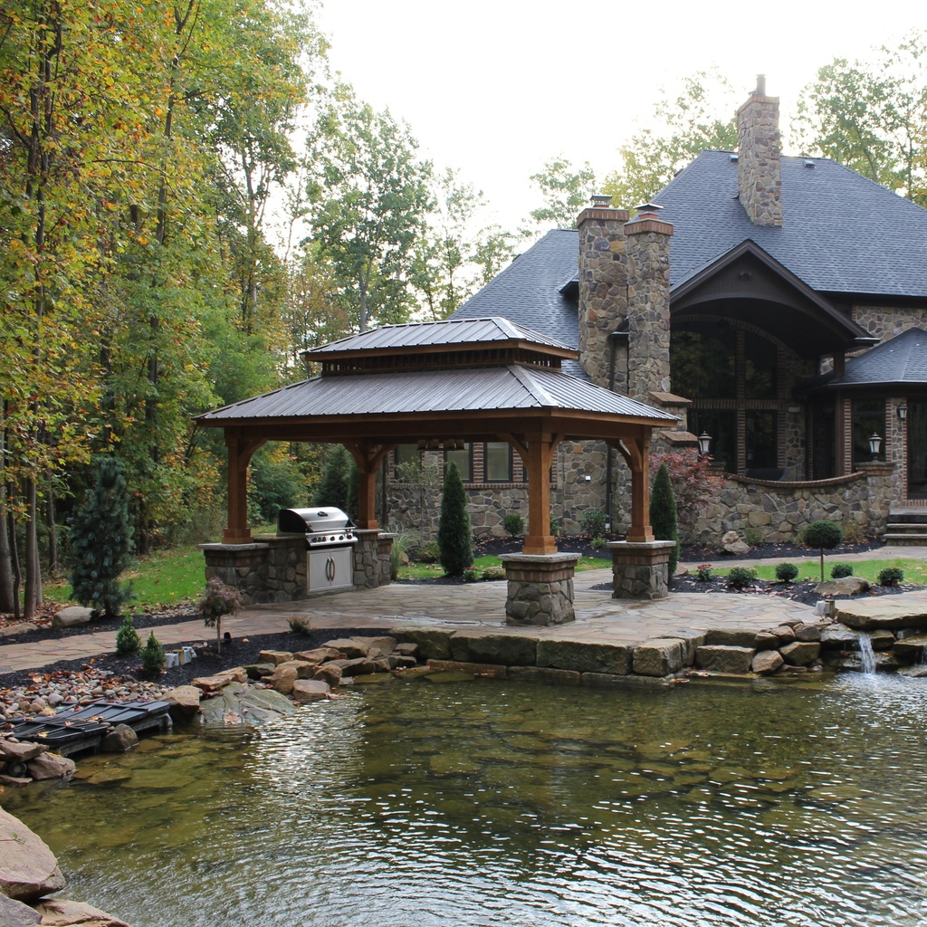 Cascade Wood Pavilion 10' x 14'