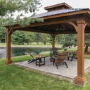 Cascade Wood Pavilion 18' x 18'