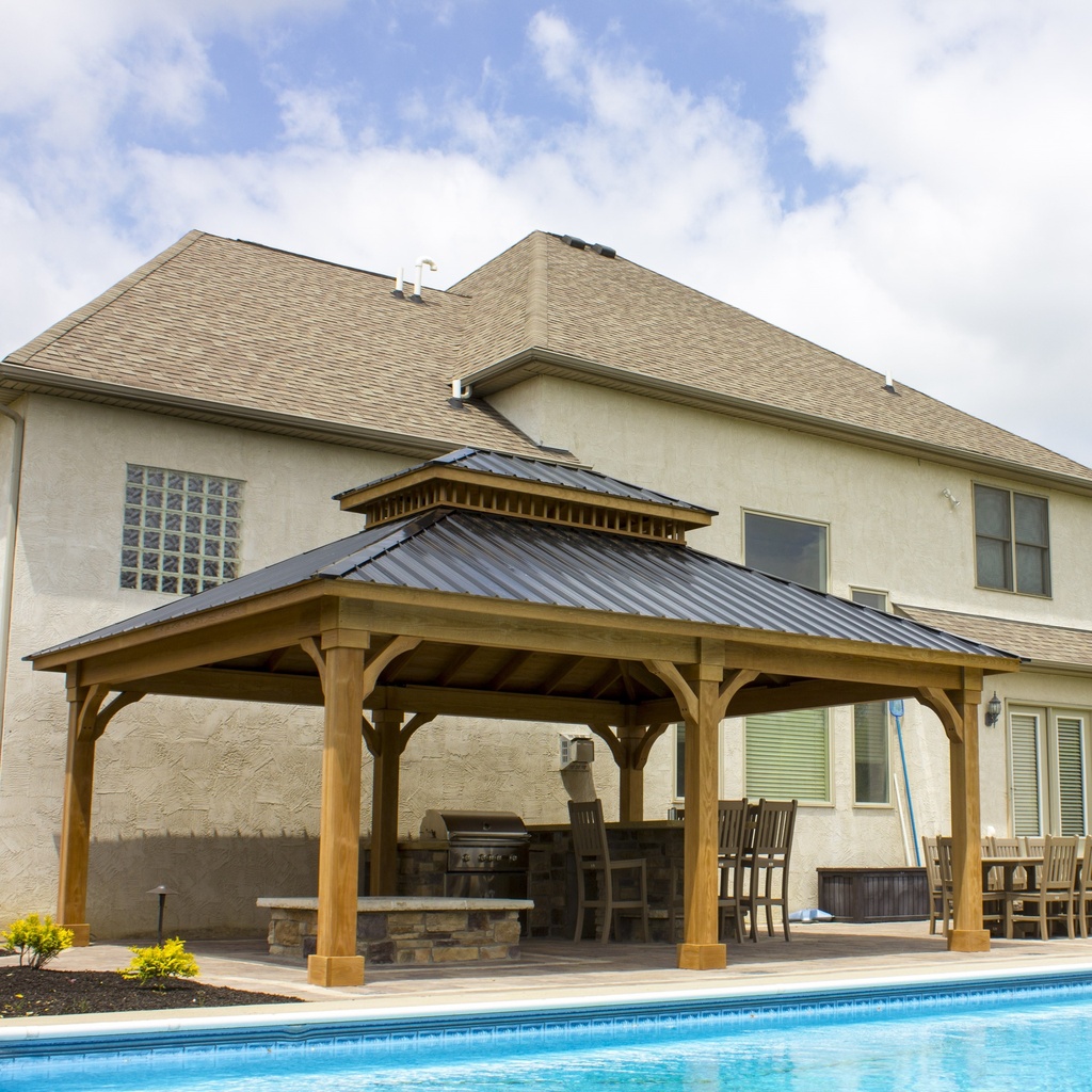 Cascade Wood Pavilion 18' x 20'