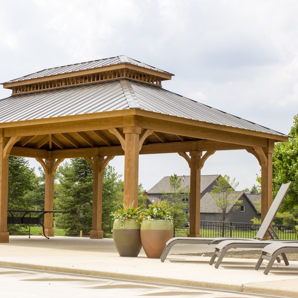 Cascade Wood Pavilion 20' x 24'