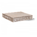 Indian Coast Pillar Cap 24" x 24" x 2.5"