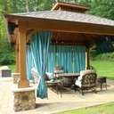 Cascade Wood Pavilion 12' x 24'