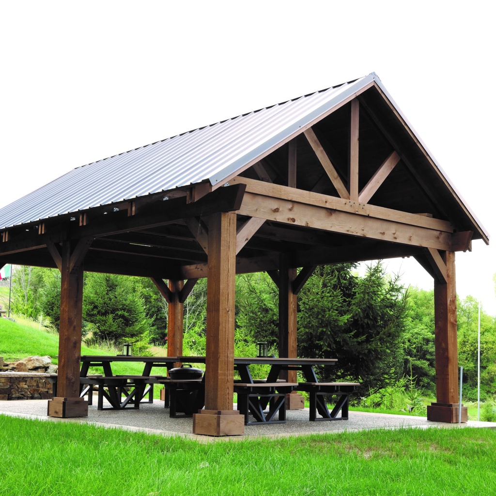 Breckenridge Wood Pavilion 20' x 24'