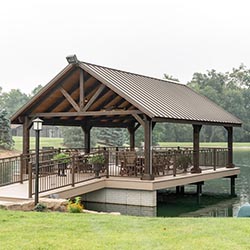 Mesa Timber Pavilion 20' x 20' (6-Posts)
