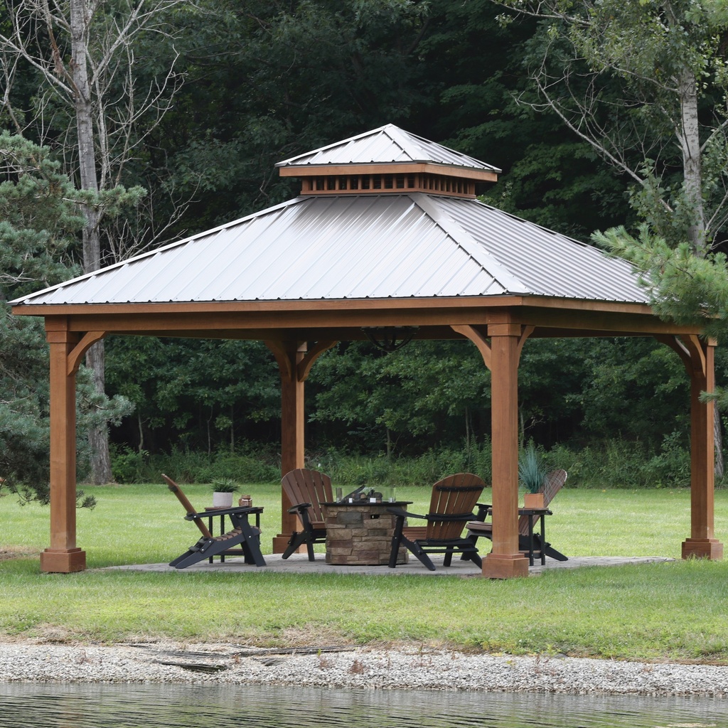 Cascade Wood Pavilion 20' x 20'
