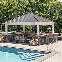 Victoria Vinyl Pavilion 14' x 16'