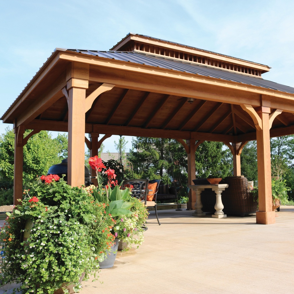 Cascade Wood Pavilion 16' x 18'