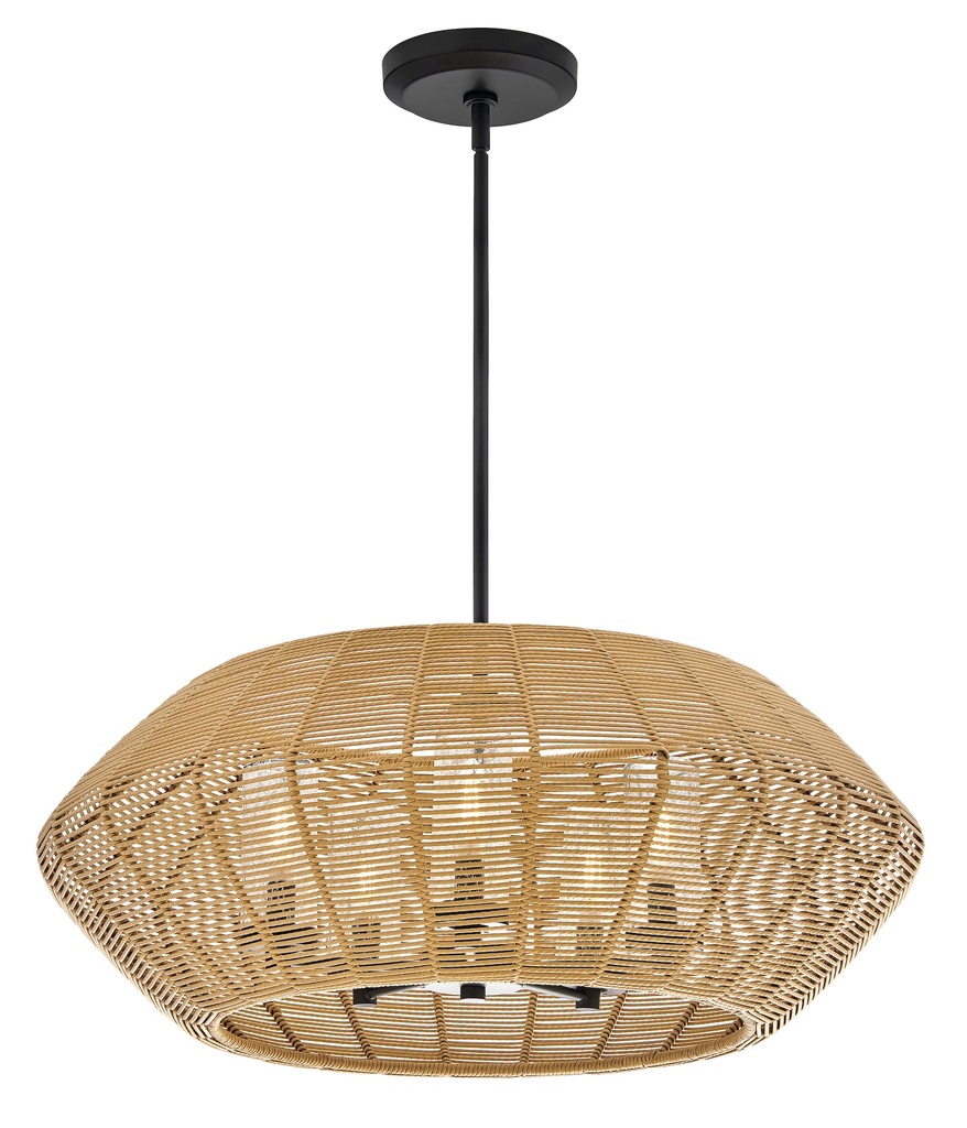 Hinkley Luca Medium Chandelier (10385BK-CML)