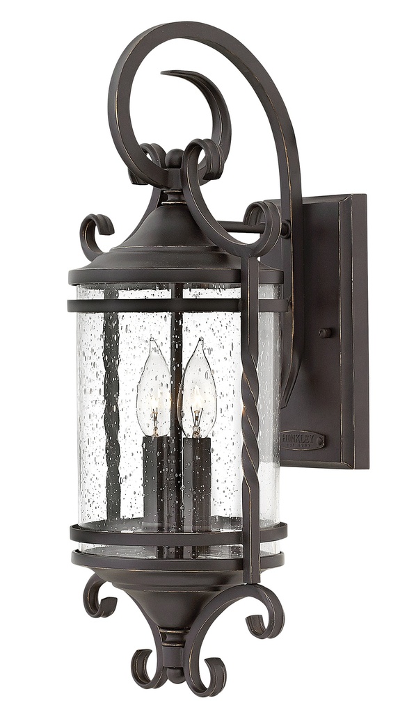 Hinkley Casa Large Wall Mount Lantern (1143OL-CL)