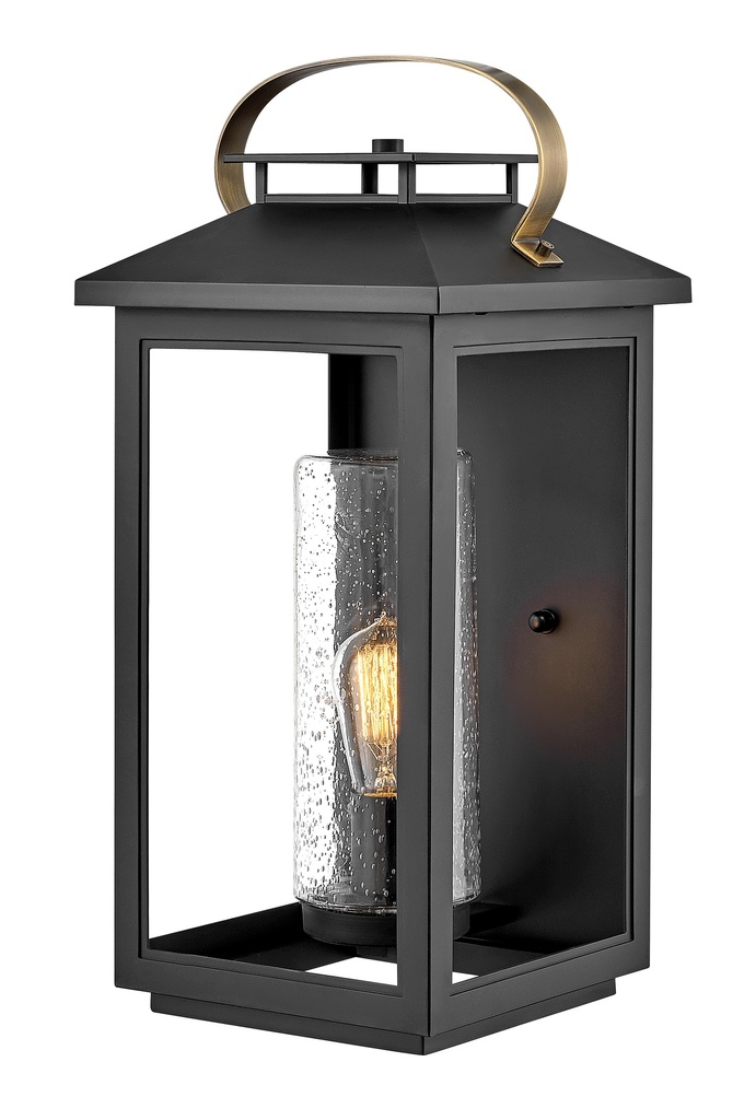 Hinkley Atwater Large Wall Mount Lantern (1165BK)