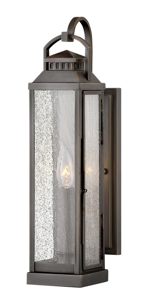 Hinkley Revere Small Narrow Wall Mount Lantern (1180BLB)