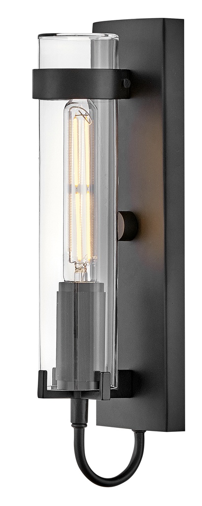 Hinkley Ryden Medium Wall Sconce (13200BK)
