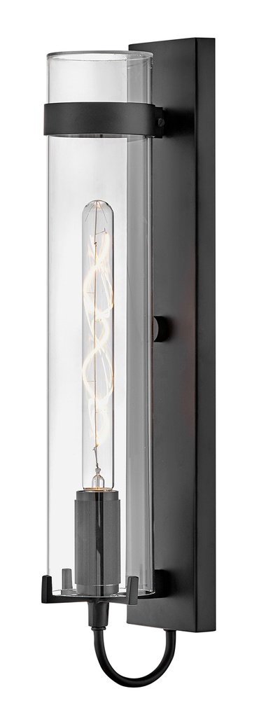 Hinkley Ryden Large Wall Sconce (13204BK-LL)