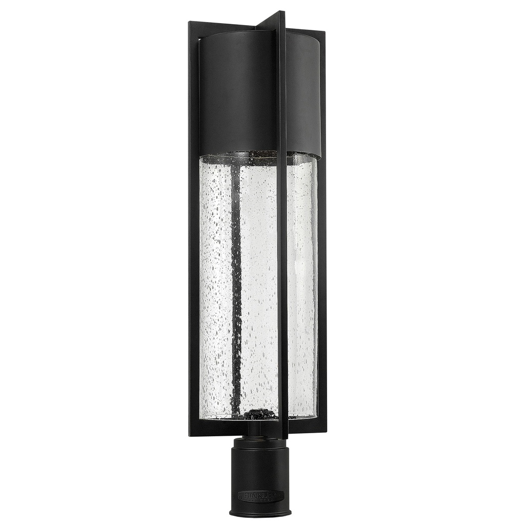 Hinkley Shelter Large Post Mount Lantern (1321BK)