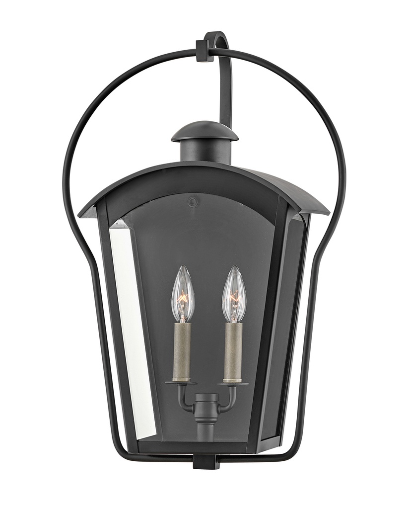 Hinkley Yale Extra Large Wall Mount Lantern (13304BK)