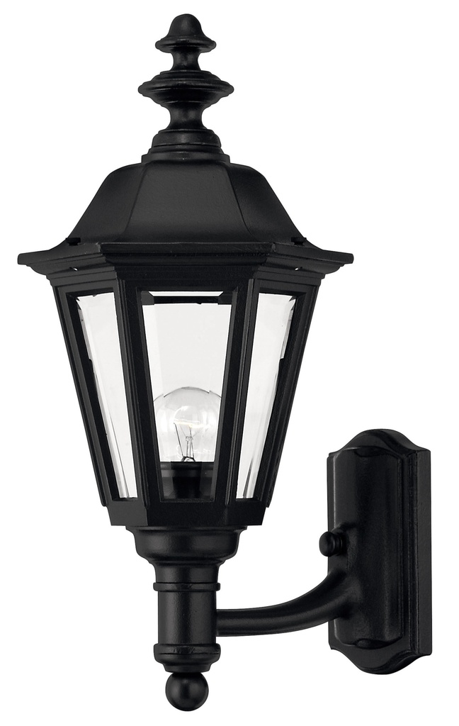 Hinkley Manor House Medium Wall Mount Lantern (1419BK)