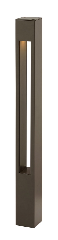 Hinkley Atlantis 12V 20-Inch Square Bollard (15502BZ)