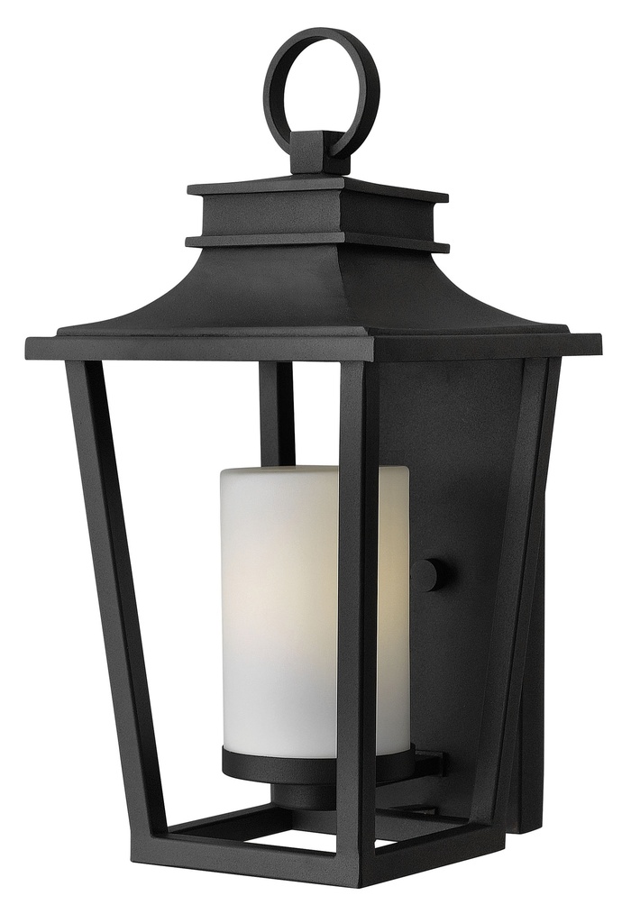 Hinkley Sullivan Medium Wall Mount Lantern (1744BK)