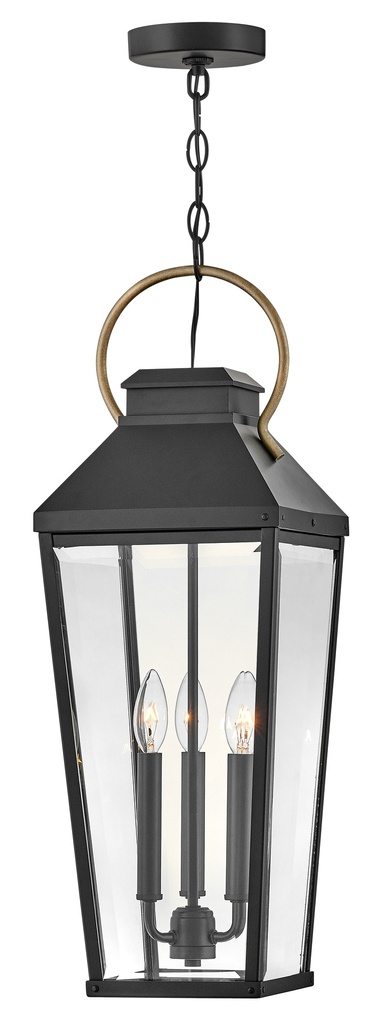 Hinkley Dawson Large Hanging Lantern (17502BK)