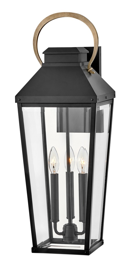 Hinkley Dawson Large Wall Mount Lantern (17505BK)