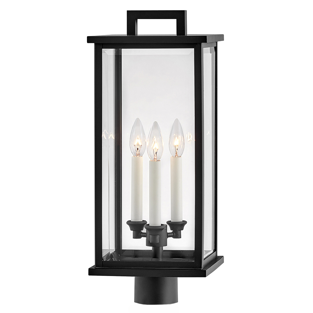 Hinkley Weymouth Large Post Mount Lantern (20011BK)