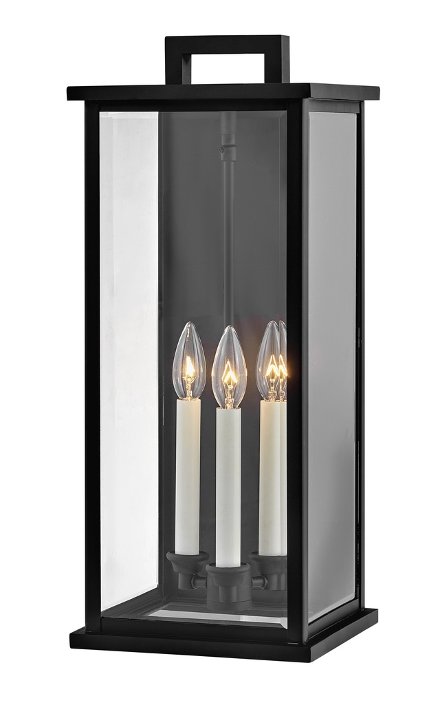 Hinkley Weymouth Large Wall Mount Lantern (20015BK)