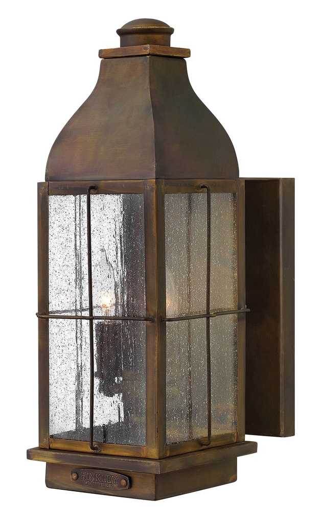 Hinkley Bingham Medium Wall Mount Lantern (2044SN)