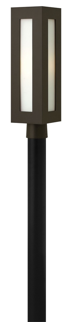 Hinkley Dorian Medium Post Mount Lantern (2191BZ)