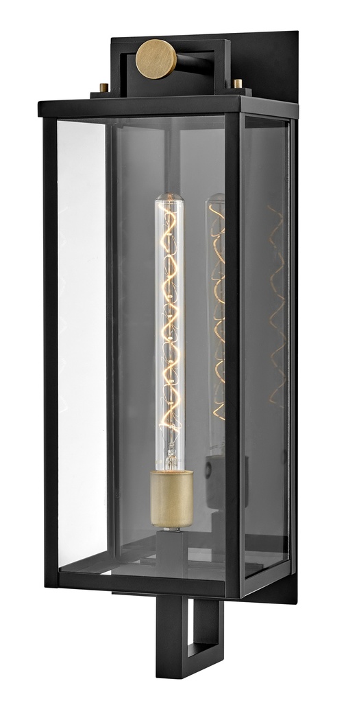 Hinkley Catalina Large Wall Mount Lantern (23014BK)